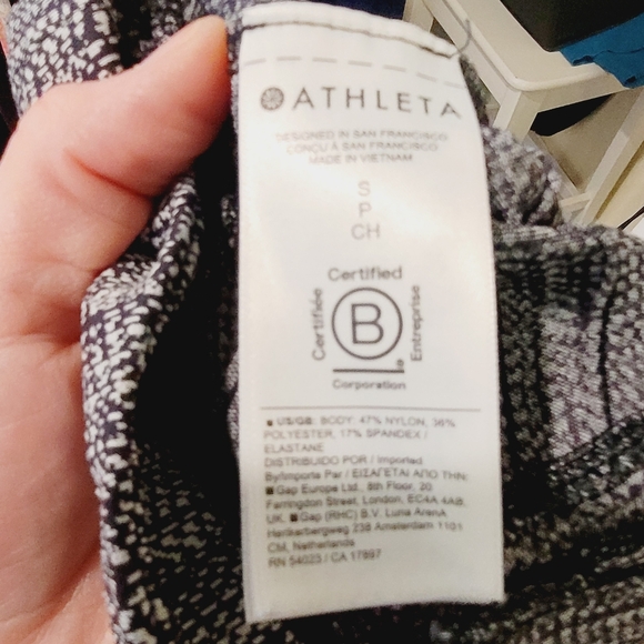 Athleta Delancey Skyline textured moto toghts - Picture 11 of 12